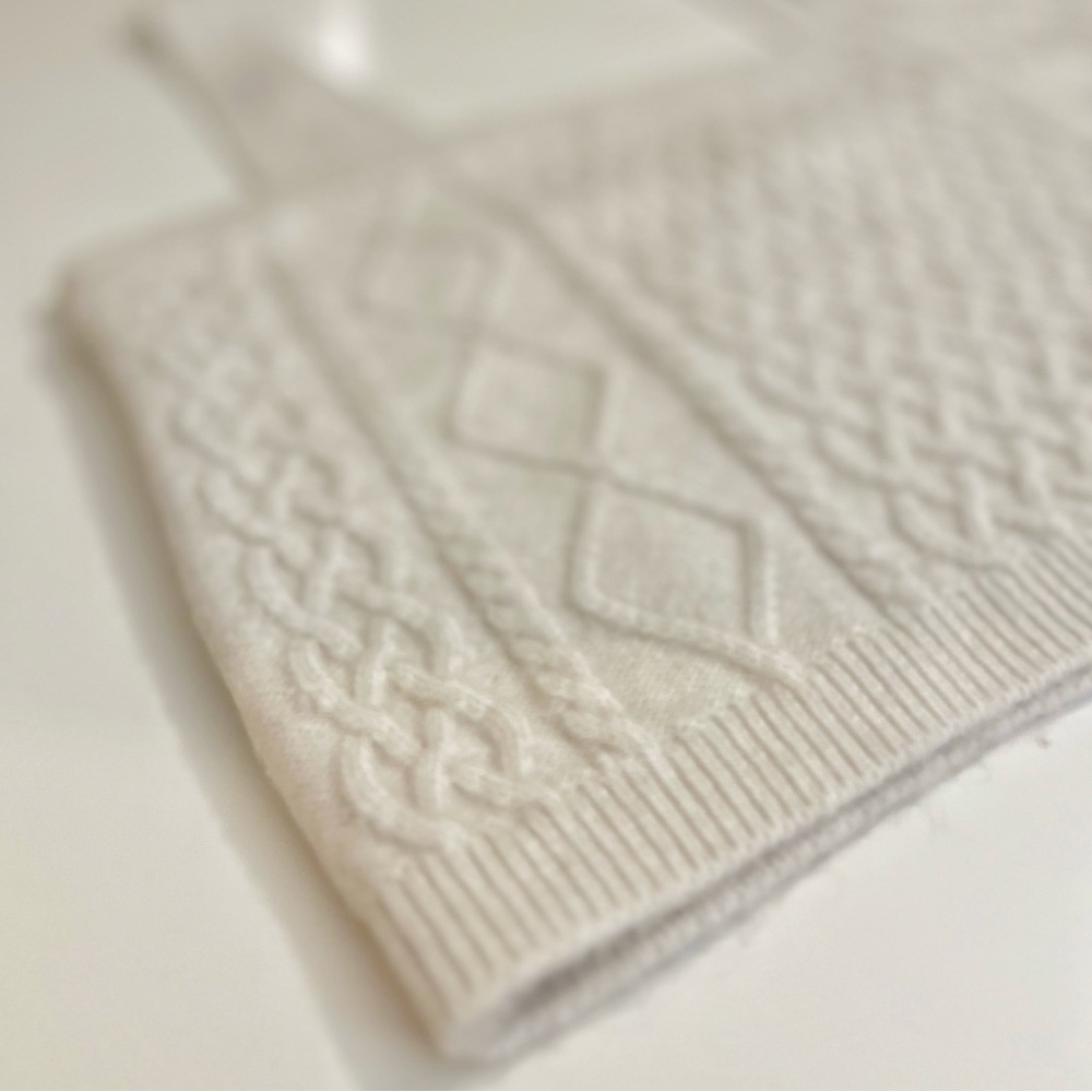 🗽H&M Beige Cable Knit Tank | Size :L - Picture 3 of 12